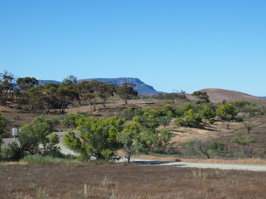 Long Open Road in the Flinders Ranges, South Australia